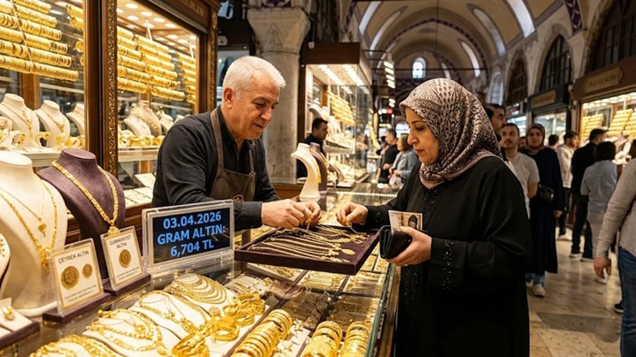 سعر الذهب في تركيا يسجل رقماً قياسياً جديداً بتجاوز حاجز الـ 6700 ليرة